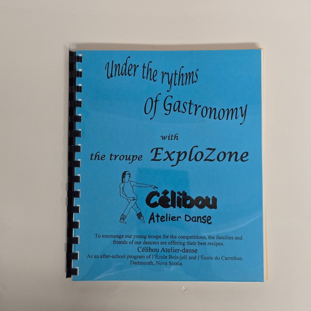 Under the Rhythms of Gastronomy Spiral Cookbook 2006 Dance Troupe Genre Canada